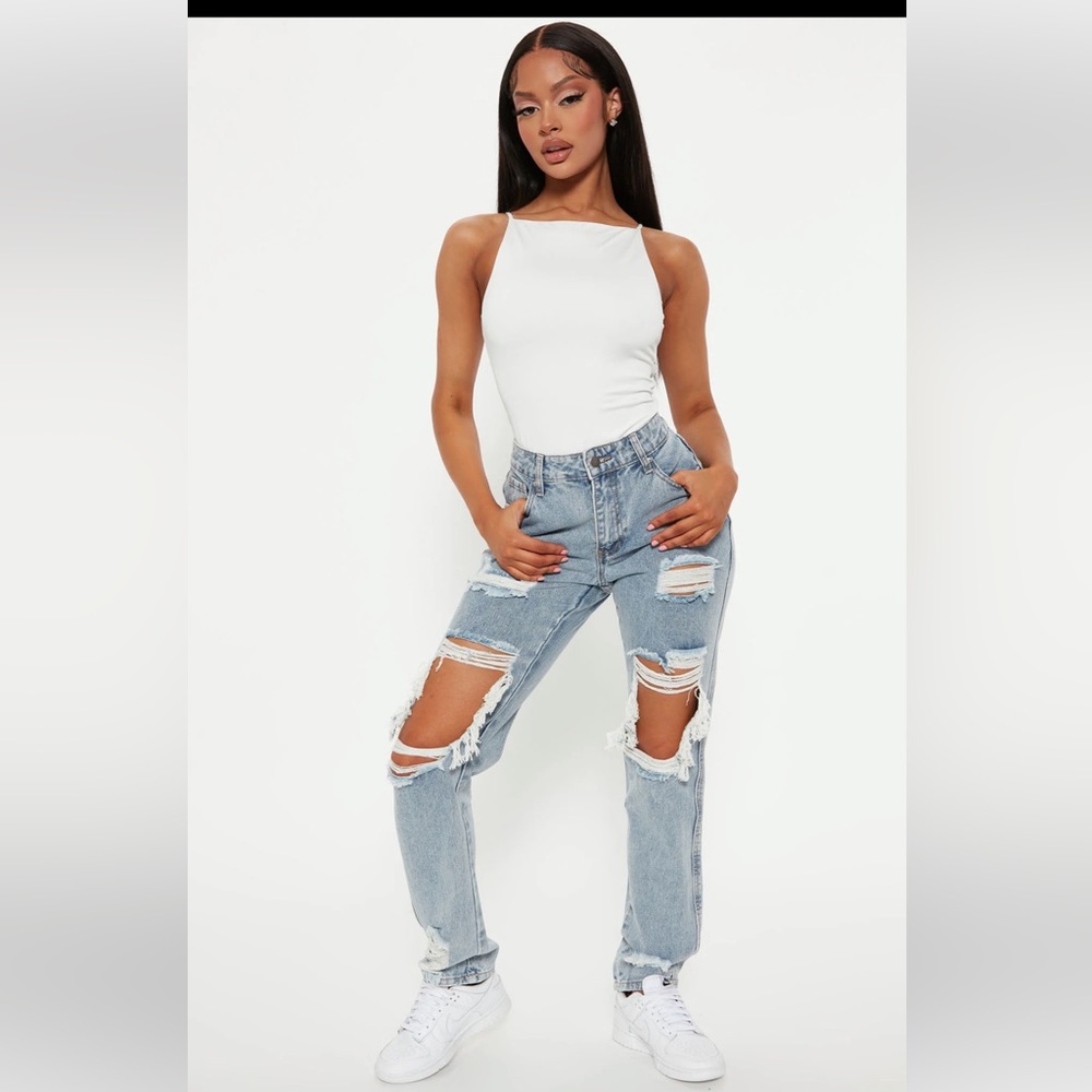 Slouch Fashionnova jeans sz 5